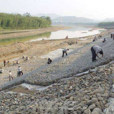 厂家供应电焊石笼网 河道治理铅丝笼固滨笼 高尔凡石笼网垫