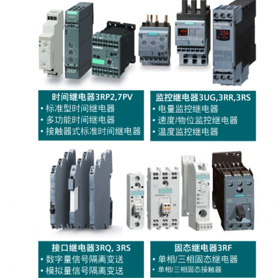 西门子半导体接触器3RF2320-2AA26单相 低压固态继电器