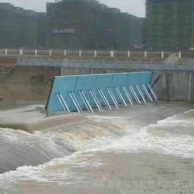 浩川 防腐蚀液压钢坝 液压合页钢坝 液压活动钢坝