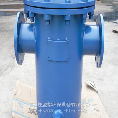 DN40-DN800直通除污器 循环水毛发聚集器 内蒙管道除污器