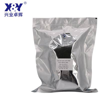施克林袋装预加湿擦拭布低掉尘辐照灭菌***开袋即用