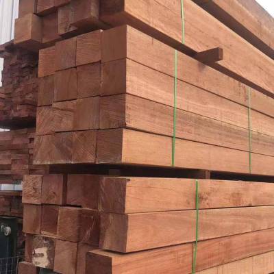 北京户外红铁木枕木工厂