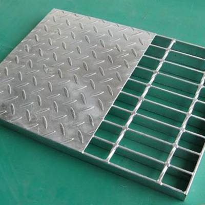 异型复合钢格板 热镀锌格栅板 网孔长100mm 常恒板厚6mm