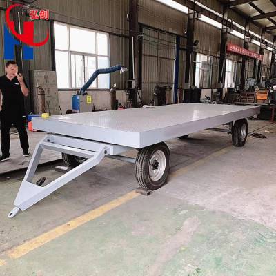 供应PBC -牵引式平板拖车 小型平板拖车6吨7吨8吨小型挖机拖车厂家