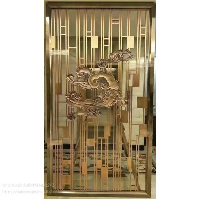 佛山定制 304不锈钢 制品屏风