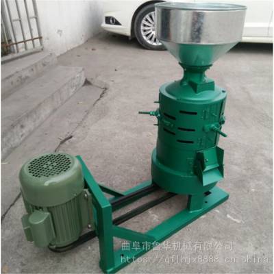 两相电200型碾米机 玉米脱皮碴子机 鲁华粮食小麦脱壳机