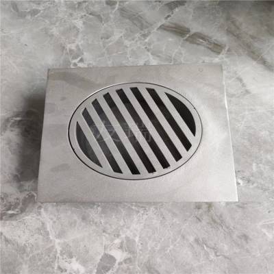 河北铸铁地漏密闭地漏不锈钢地漏实体碳钢地漏丝扣地漏厂