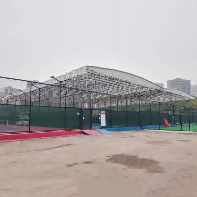 定制大型移动推拉活动棚 仓库帐篷 电动篮球雨棚