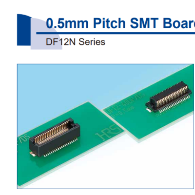 广濑HIROSE 0.5mm间距板板连接器 DF12NB(5.0)-20DP-0.5V(51)