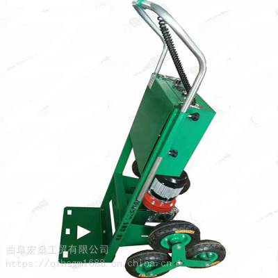 小型电动上楼爬楼机 六轮爬楼车 爬楼梯车 爬楼神器