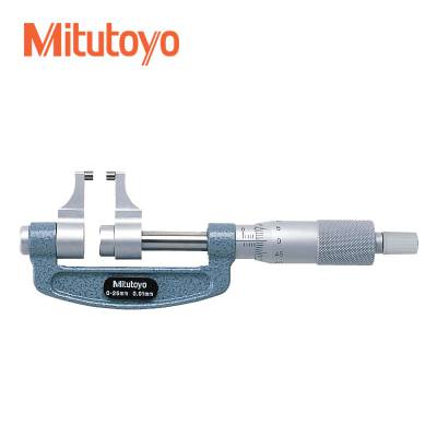 日本三丰卡尺 Mitutoyo卡尺型外径千分尺 143-103 Mitutoyo量具 ***