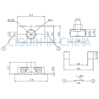 智能测控终端开关智能手机遥控器开关智能终端开关塔机监控管理系统开关