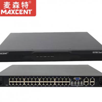 KVM 切换器 麦森特MGT-0132 1U，CAT5数字矩阵式，32口，可远程IP访问