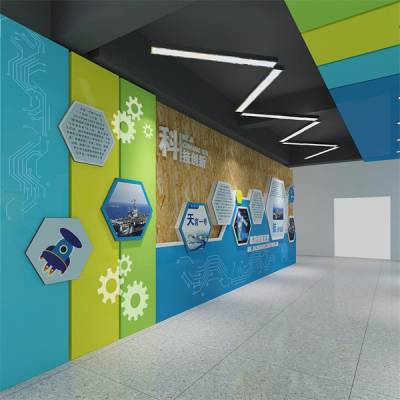 天津职工之家文化墙设计-创想空间-天津职工之家文化墙