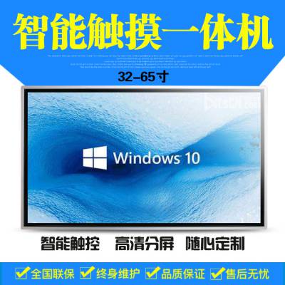65寸触摸一体机厂家 壁挂式触控查询机 卧式立式触摸一体机 广州65寸触摸一体机