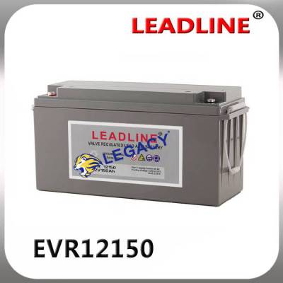 LEADLINE蓄电池EVR12150、12V150AH辽宁蓄电池代理销售