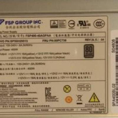 00PC738 00HM931 FSP400-40AGPAA 400W ̨ʽ վԴ