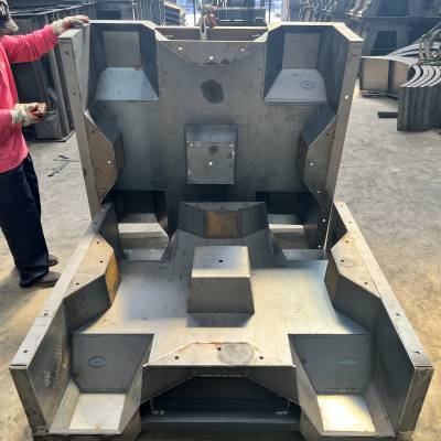 预制混凝土专业四脚空心方模具 防浪块模具脱模光滑 京伟