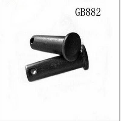 GB882销轴发黑T型定位销平头带孔销钉销子M45M6M8M10M12M14M16M30