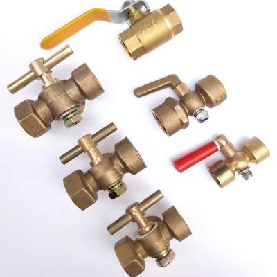 铜丝口卡套针阀 NEEDLE VALVE STRAIGHT BRASS W/RING NUT&MALE END