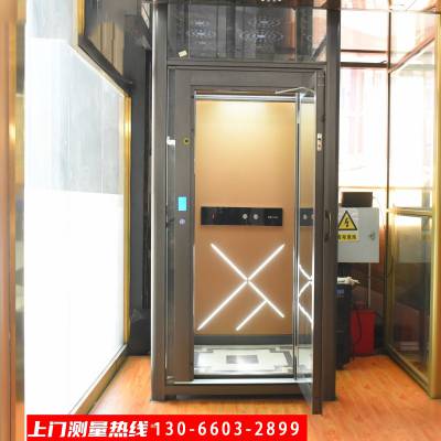 小型家用电梯液压升降平台二三层复式别墅电梯曳引液压家用电梯