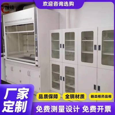 云南昆明全钢药品柜 实验室化学仪器柜玻璃门器皿柜