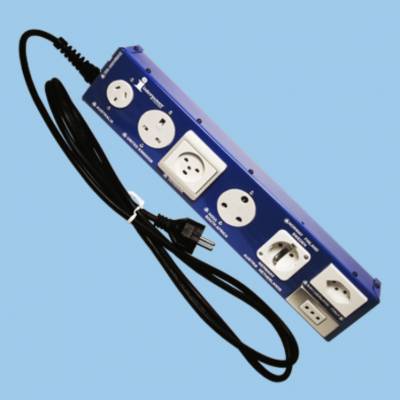 interpower国际电源板8位测试插线板85010120 85010030