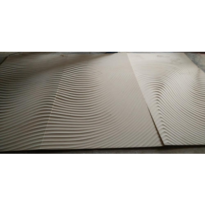 广东波浪板定制大幅来图定制无痕拼接装饰板雕纹板