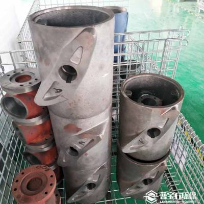 潜水推流器轮毂 水下推进器叶轮座 搅拌机圆柱形配件