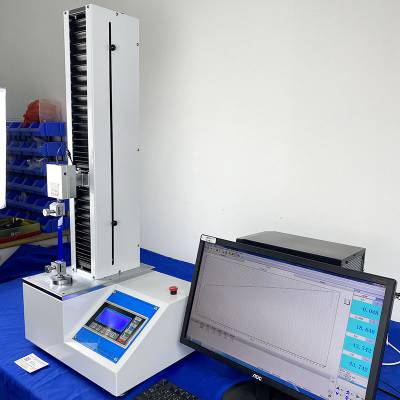 科兴力电子拉力试验机500N单臂液晶显示电脑式拉力测试仪