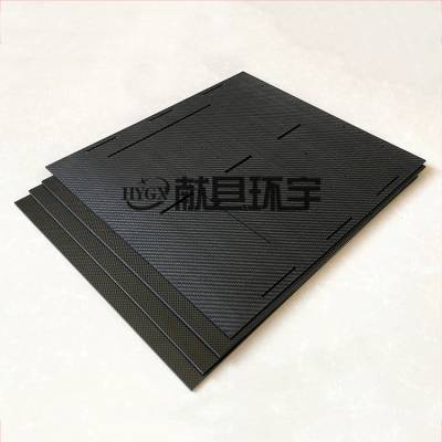 碳纤维斜纹亮光板碳纤维制品 耐高温 复合碳板材料