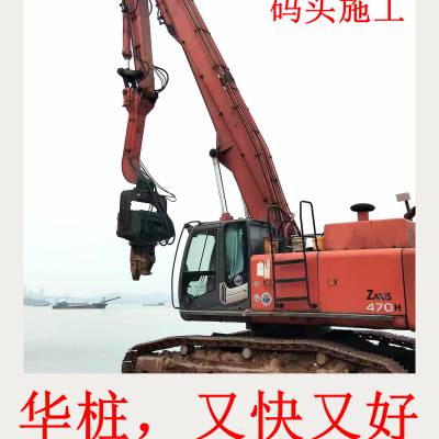 惠州市高新区鱼塘桩施工单位天气越来越热工地开工要注意防暑降温