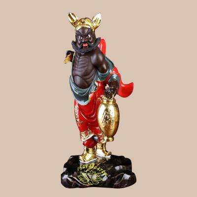 鍾馗像 钟馗神像68寸钟天师门神*********供奉摆件树脂万应神钟馗佛像