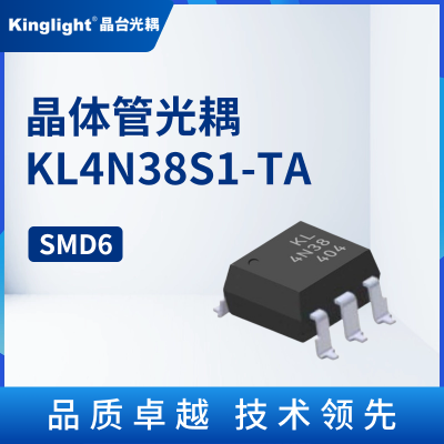 KL4N38S1-TA 晶体管光耦（DC）晶台 贴片 SMD6 光电隔离器耦合器