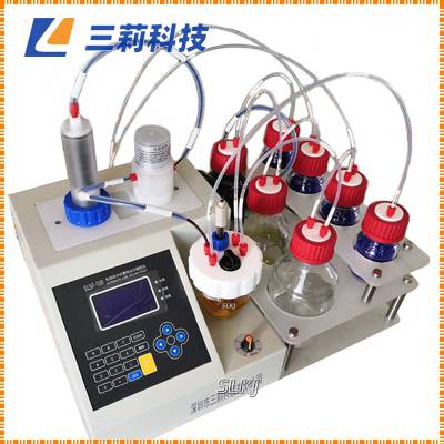 广州容量法水水分测定仪 SLSF-100全自动卡尔费休水分测定仪