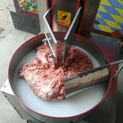 剁肉机 仿手工全自动机器人剁肉机剁菜机商用多功能 双刀剁肉馅机