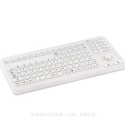 全新GETT 可清洗工业键盘 TKG-104-MB-IP68-VESA-GREY-USB-US