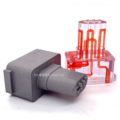毅速3D打印 汽车连接器模具注塑模具随形冷却水路 金属模具 定制模具