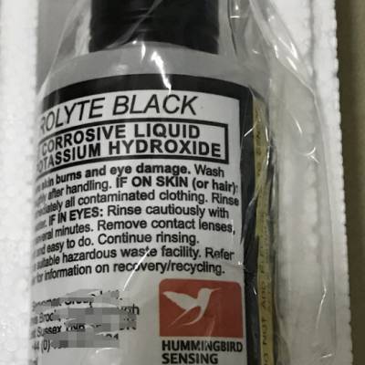 微量氧电解液 型号E-BLACK 100ml 库号M335332