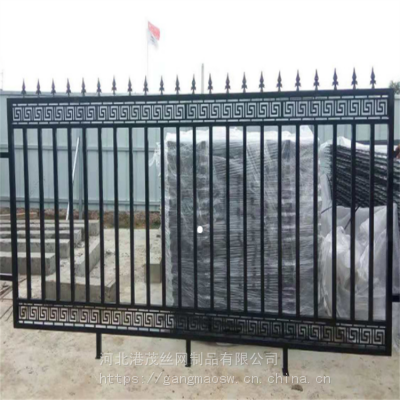铸铁铁艺护栏围墙 铁艺围栏围栏围墙护栏 港茂生产