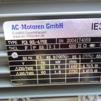 AC-motoren转子三相异步电动机FCM 160 L-4/PHE