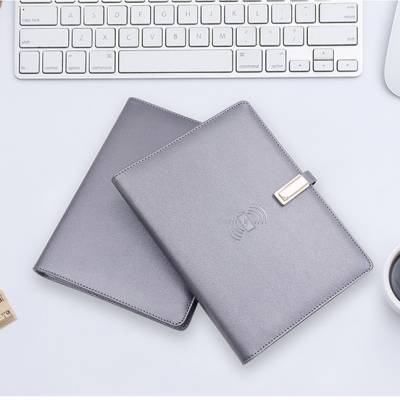 企业定制 多功能笔记本(含无线充电) 可定制logo