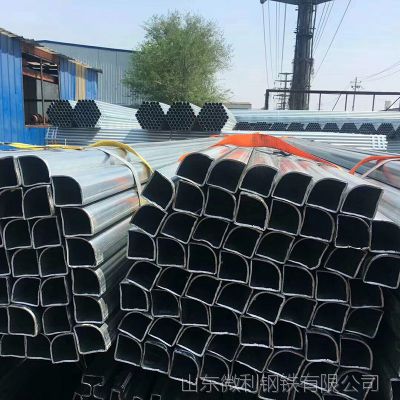 供应 Q345B冷拔无缝异型管 内外六角钢管 P形管 镀锌薄壁 椭圆管