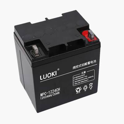 LUOKI洛奇蓄电池MPC12-24CH直流屏电源电瓶12V24AH/20HR