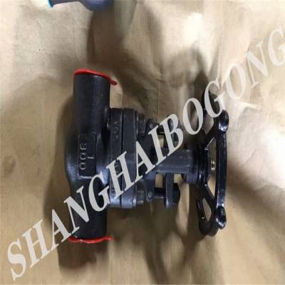 Z61H锻钢焊接闸阀 Z61H-100C 高压锻钢闸阀 压力自紧式闸阀 A105闸阀