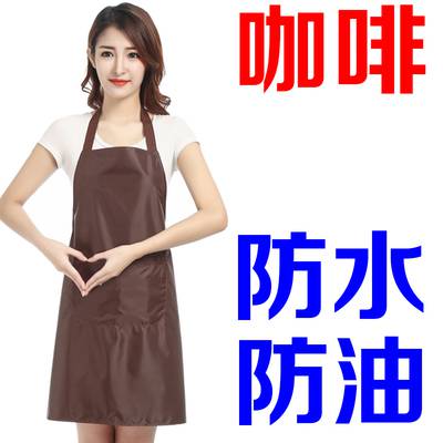 长春 儿童围裙定制logo 订做幼儿园美术馆小孩绘画画衣印字广告diy包邮