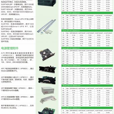 西安施耐徳APCUPS不间断电源SPM1KL消防监控1KVA800W在线式