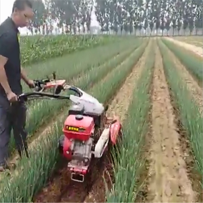 农作物种植开沟机 电启动大葱培土机 汽油管理机开沟机