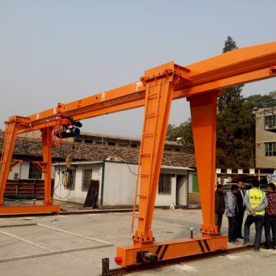 船厂起重设备石材厂车间行吊设备出租双梁箱式龙门吊报价