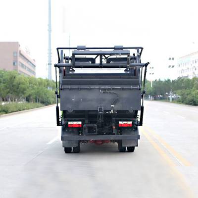 程力威6方自装卸式垃圾车 运输过程无垃圾泄漏环保性好